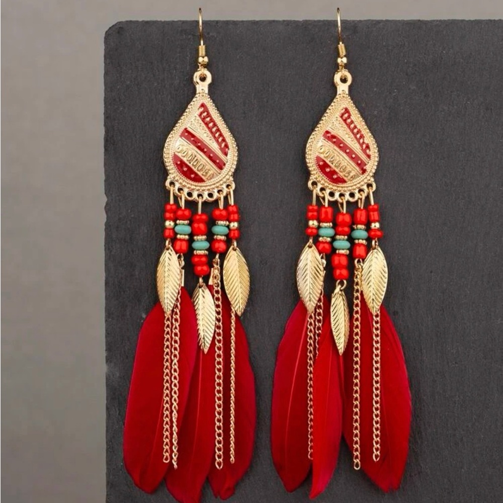 Fun earrings, Artsy earrings. Unique earrings.